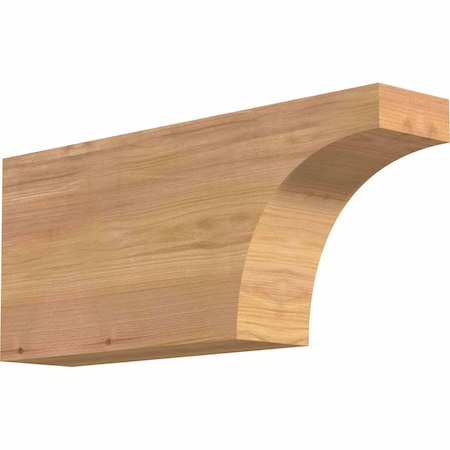 Huntington Smooth Rafter Tail, Western Red Cedar, 3 1/2W X 8H X 18L